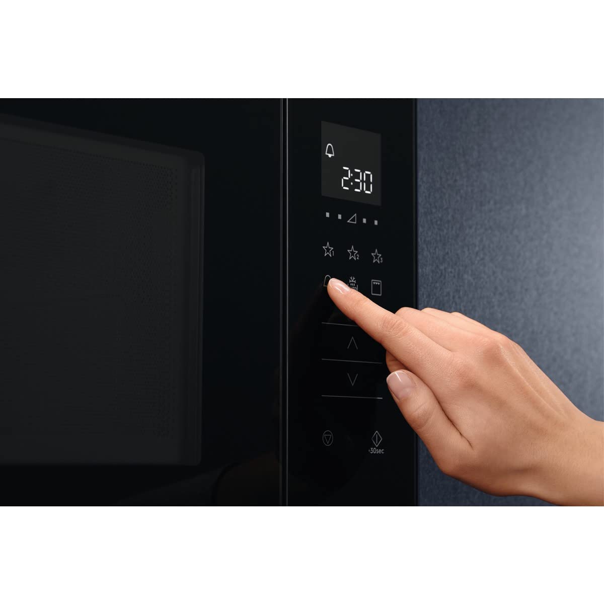 Electrolux LMS2203EMX Arbeitsplatte Solo-Mikrowelle 20 l 700 W Schwarz  Edelstahl