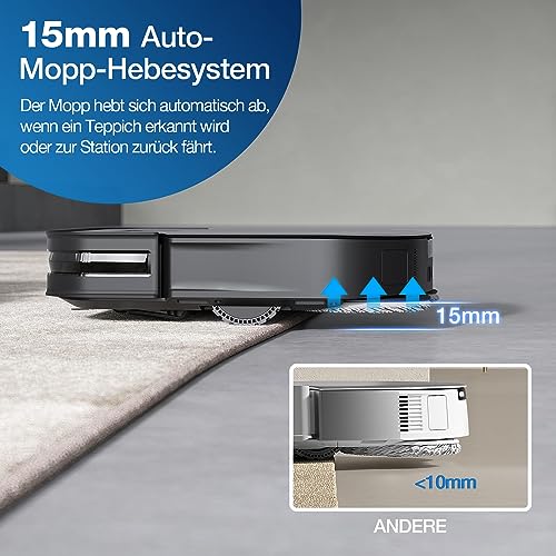 Reinigungsroboter Ecovacs Deebot X2 OMNI (schwarz)