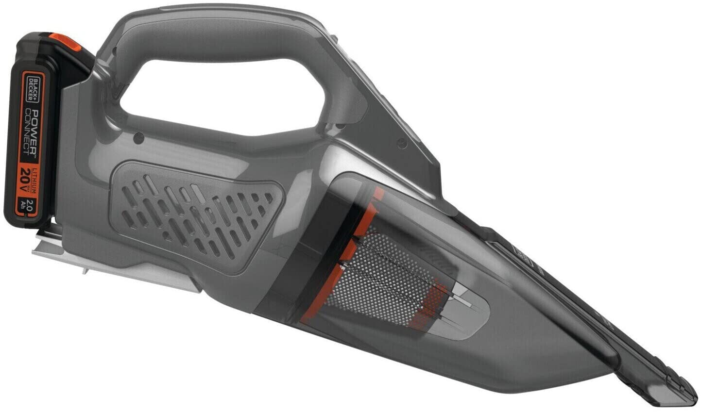 Black & Decker Dustbuster Handstaubsauger Schwarz  Grau  Orange Beutellos