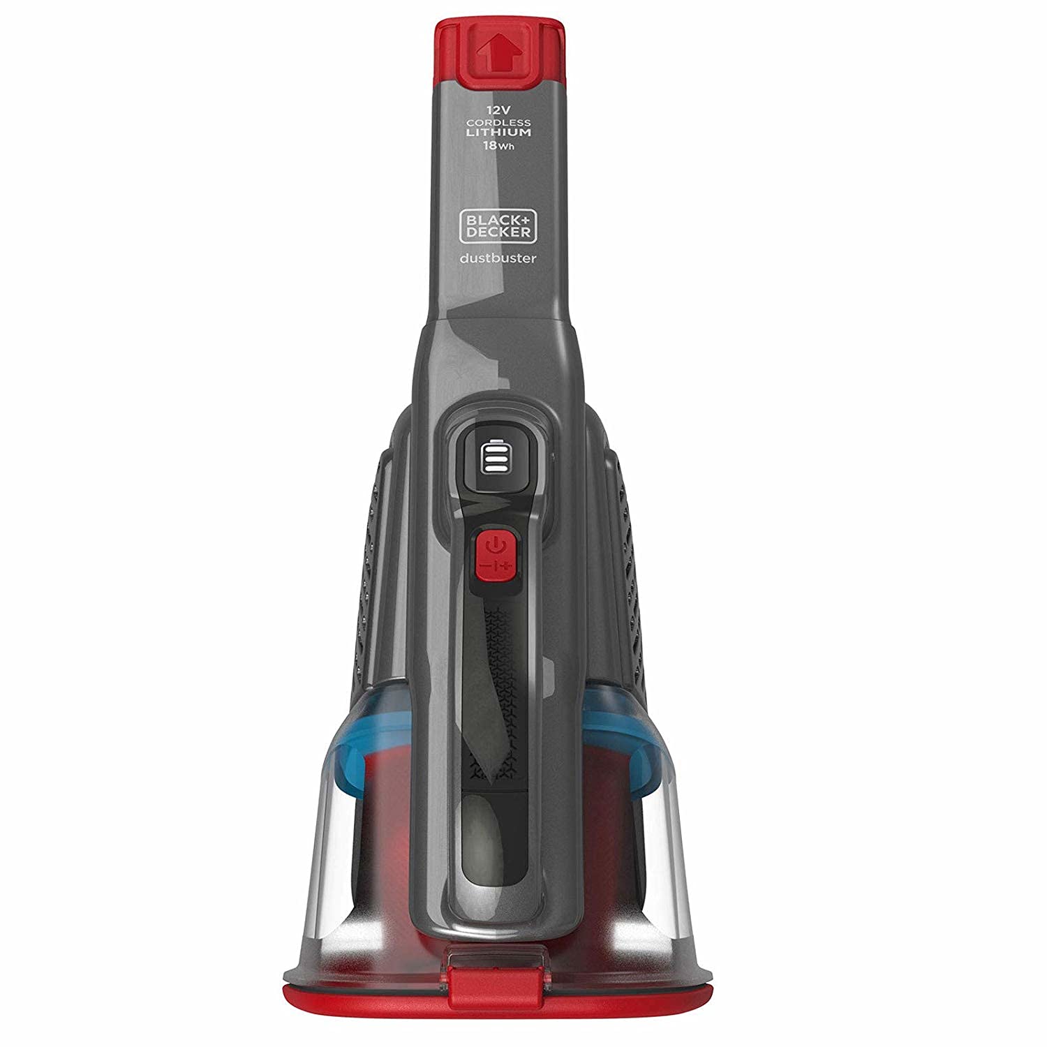 Black & Decker BHHV315J-QW Handstaubsauger Schwarz  Rot Beutellos