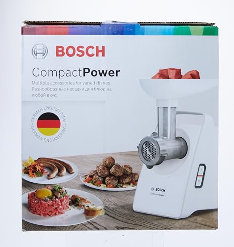 Bosch CompactPower MFW3520W Fleischwolf 500 W Weiß