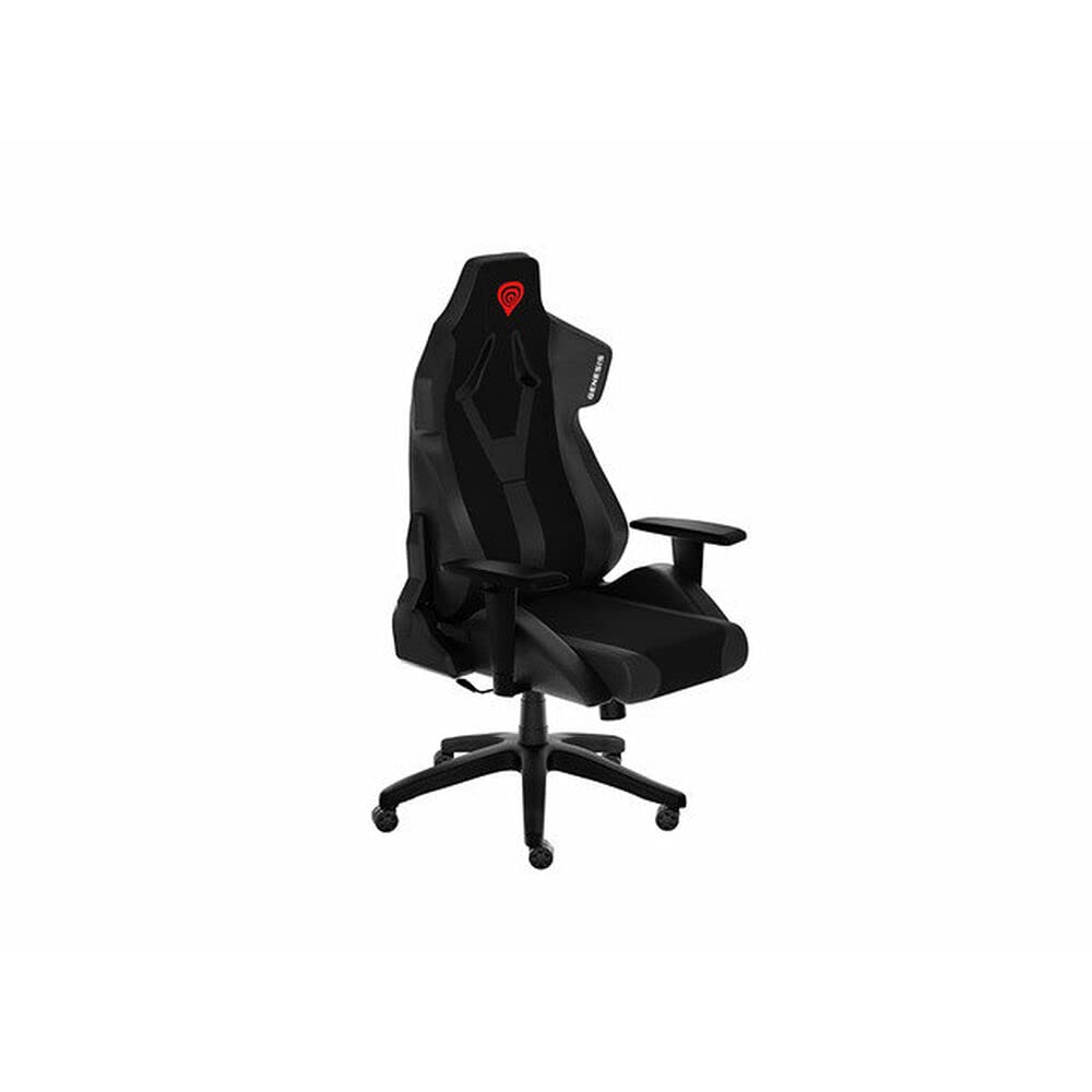 GENESIS NFG-1848 Videospiel-Stuhl Gaming-Sessel Gepolsterter Sitz Schwarz
