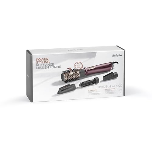 BaByliss AS960E Haarstyling-Gerät Heißluftbürste Warm Roségold 1000 W 2 25 m