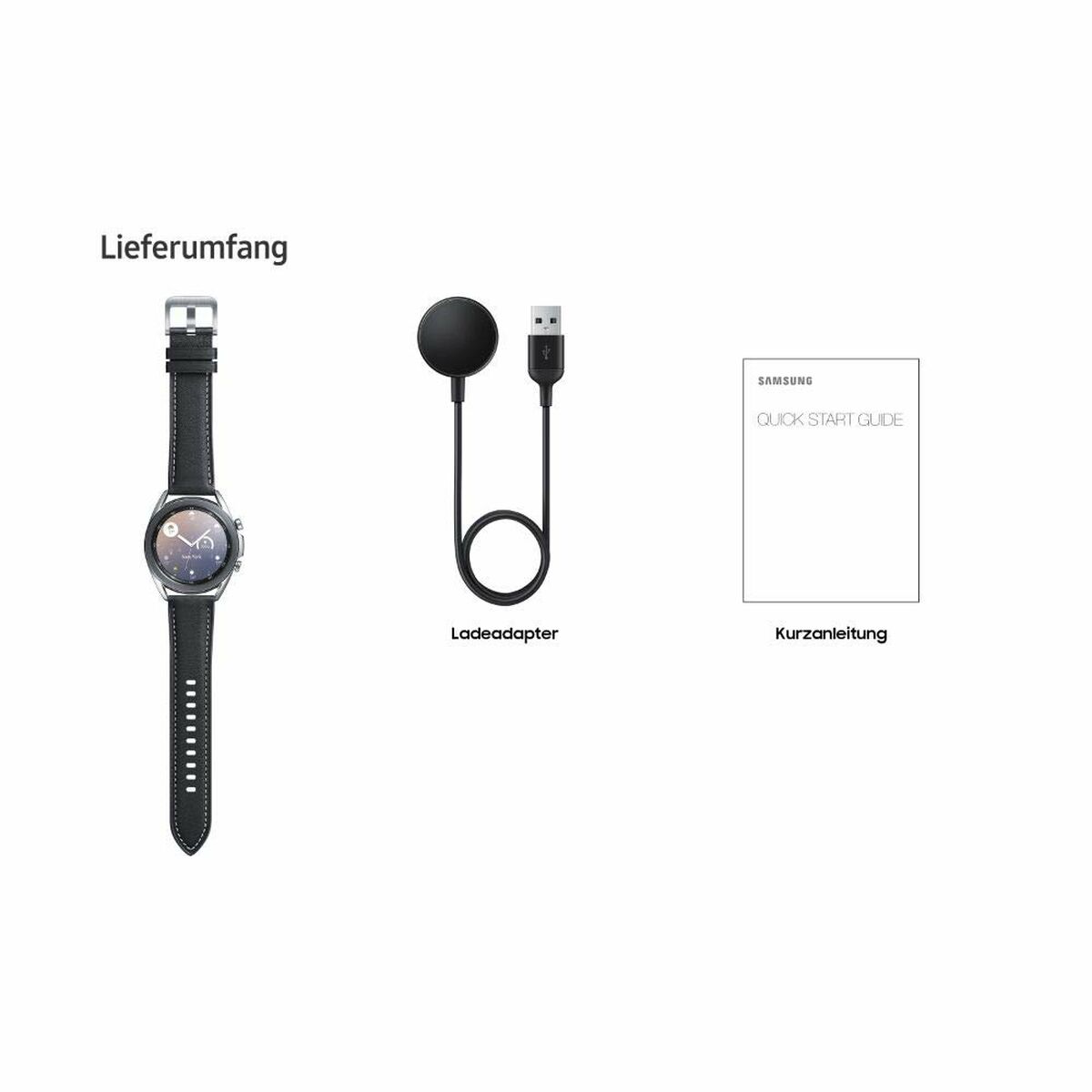 Smartwatch Samsung Galaxy Watch 3 Neu A+