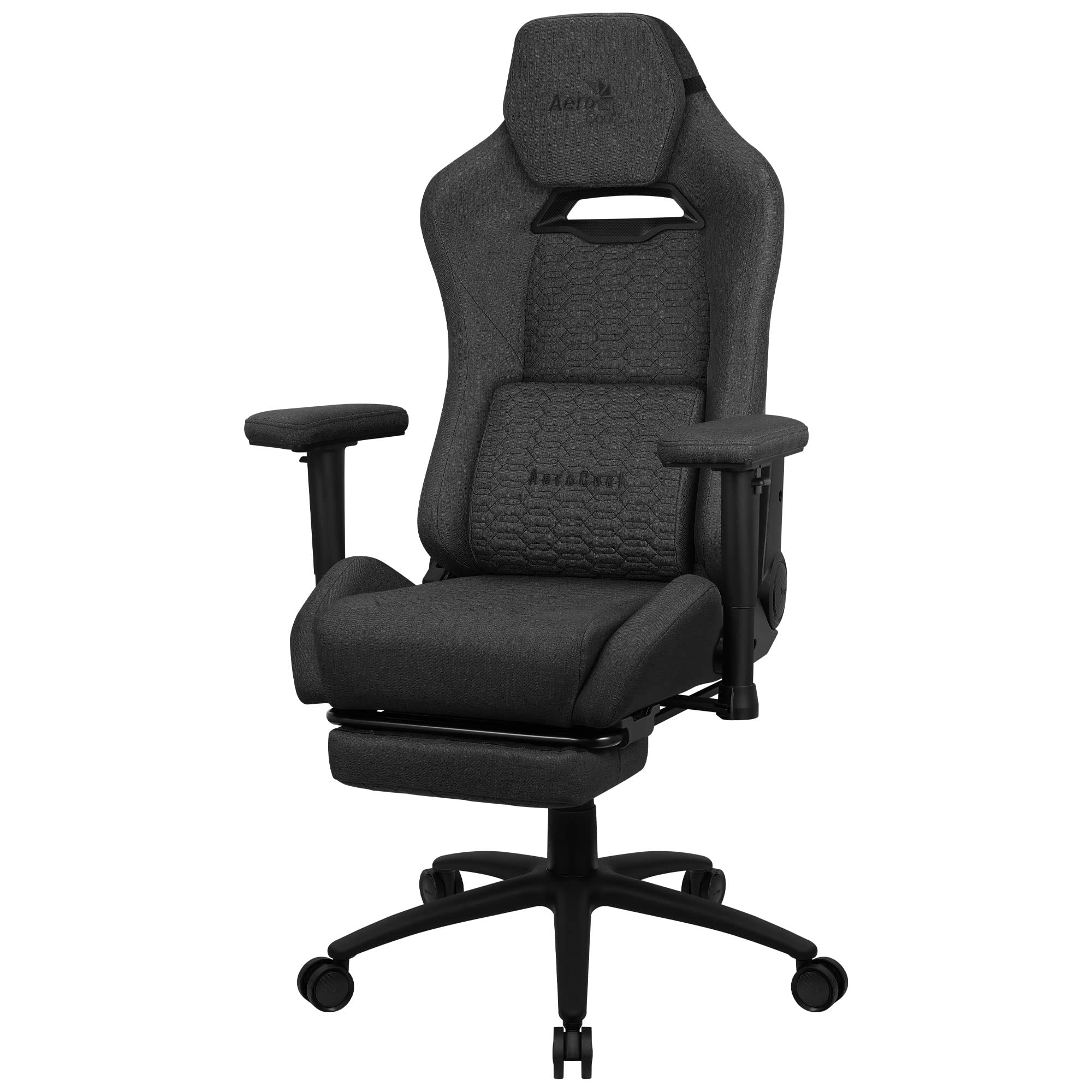 Aerocool Royal AeroWeave Universal-Gamingstuhl Gepolsterter Sitz Schwarz