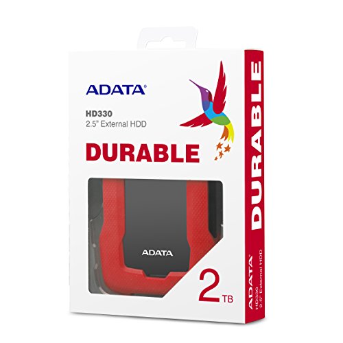 ADATA HD330 Externe Festplatte 2000 GB Rot