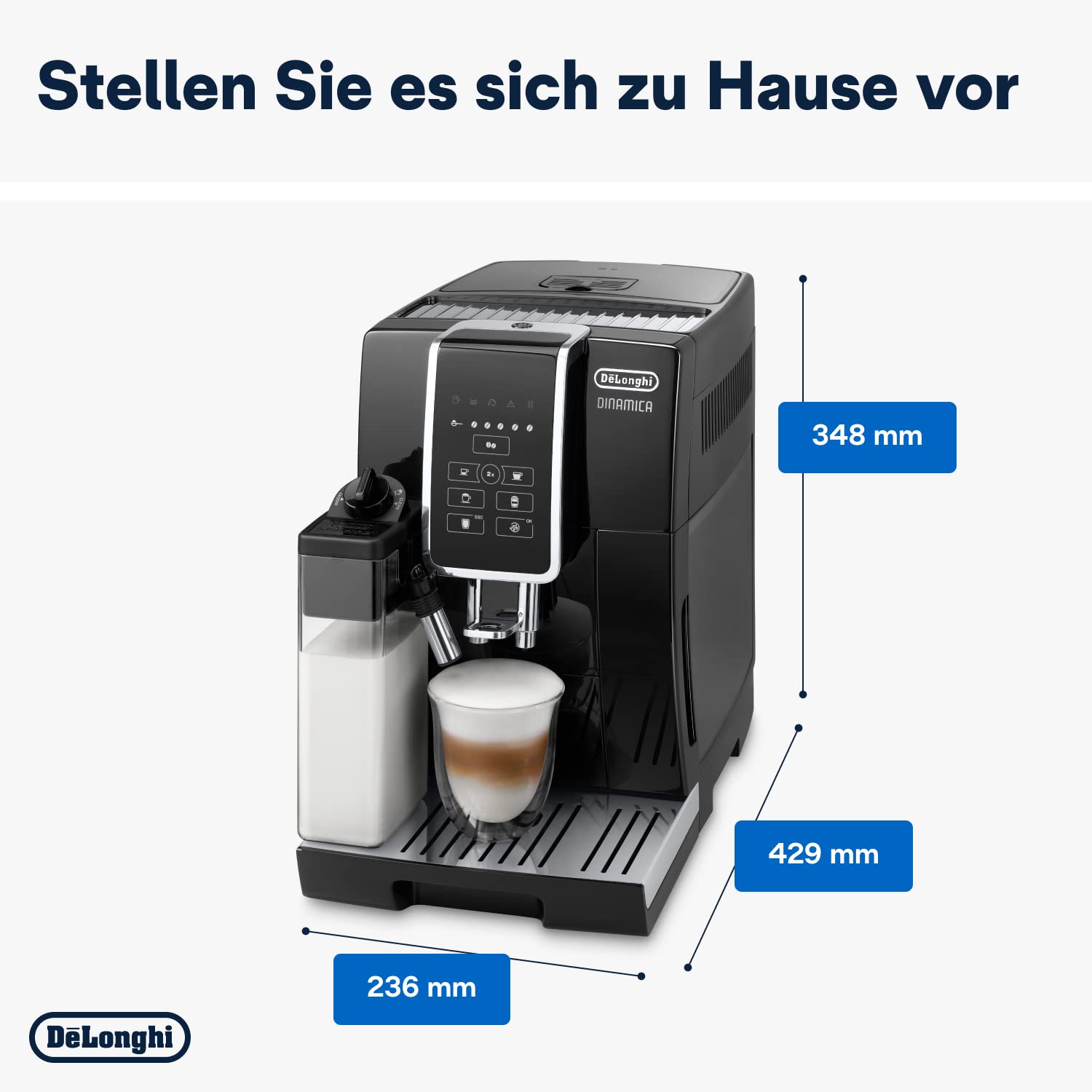 Espressomaschine DELONGHI Dinamica ECAM 350.50.B