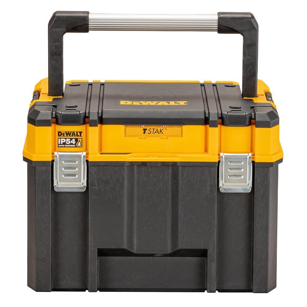 DeWALT DWST83343-1 Kleinteil/Werkzeugkasten TSTAK 2.0 Schwarz