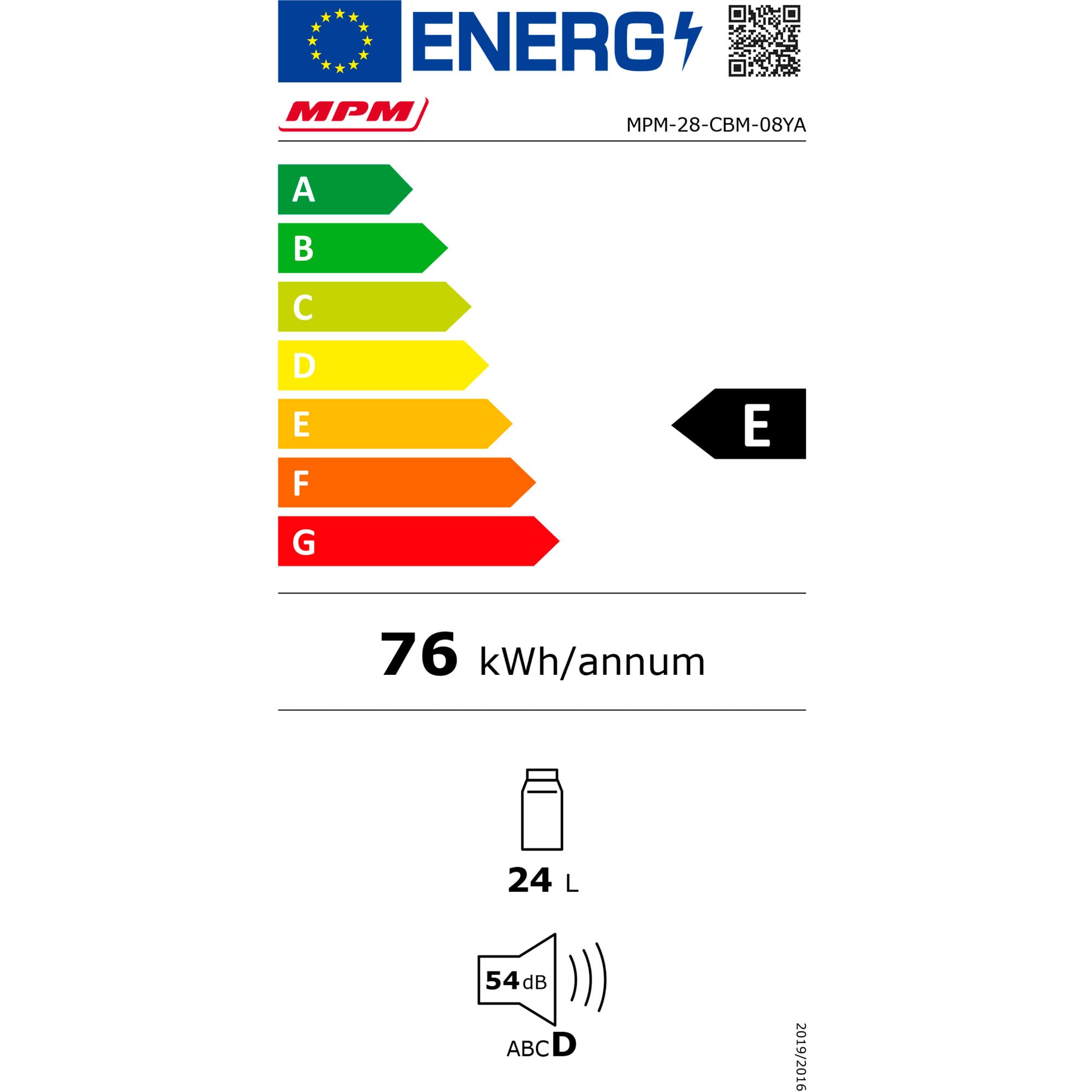 MPM MPM-28-CBM-08YA Kühlbox 24 l Elektro Grau