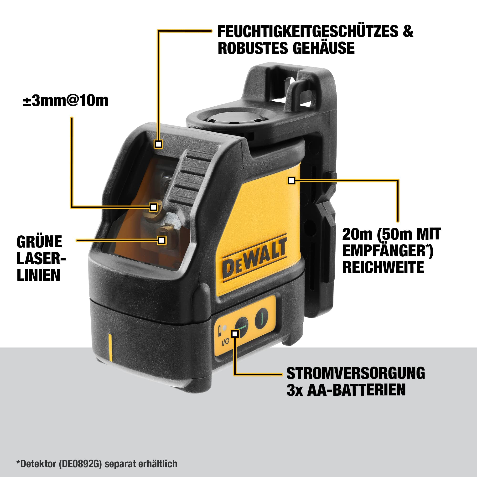 DeWalt DW088CG Laser Entfernungsmesser