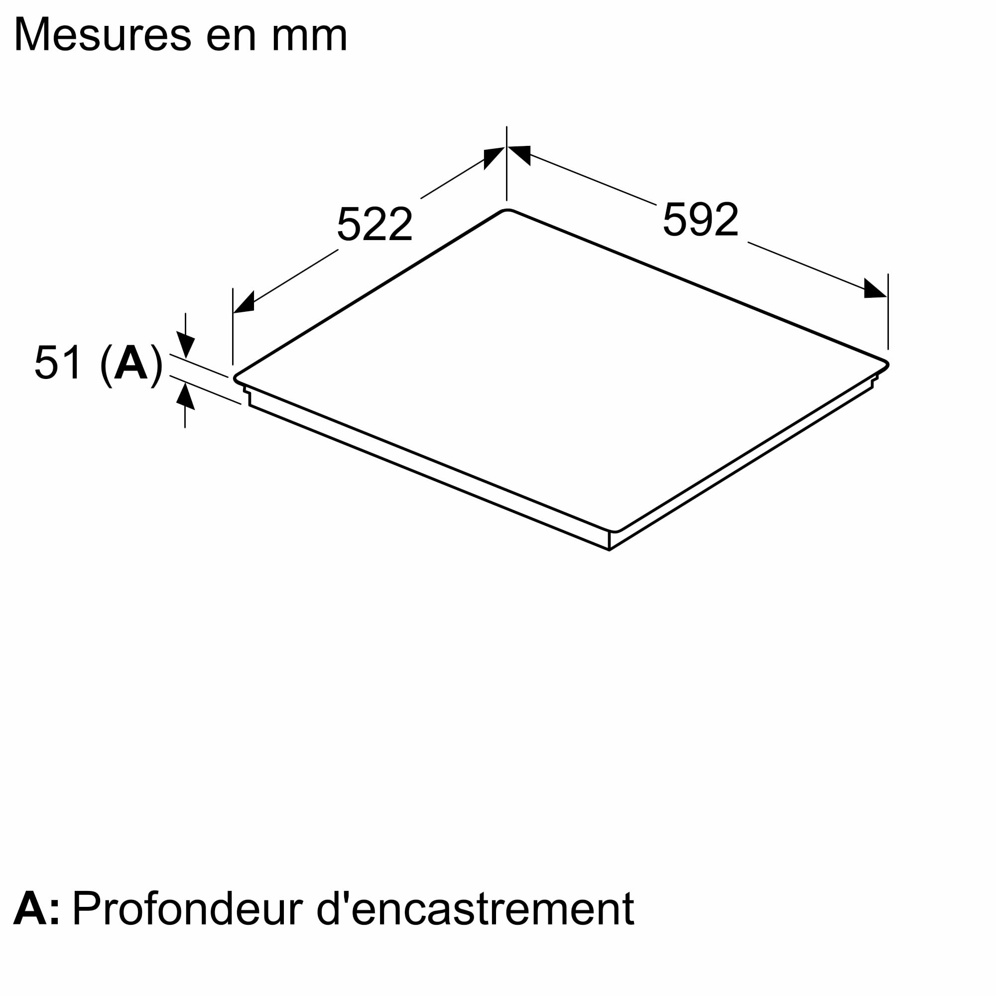 Bosch Serie 6 PIE631HB1E Kochfeld Schwarz Integriert 60 cm Zonen-Induktionskochfeld 4 Zone(n)