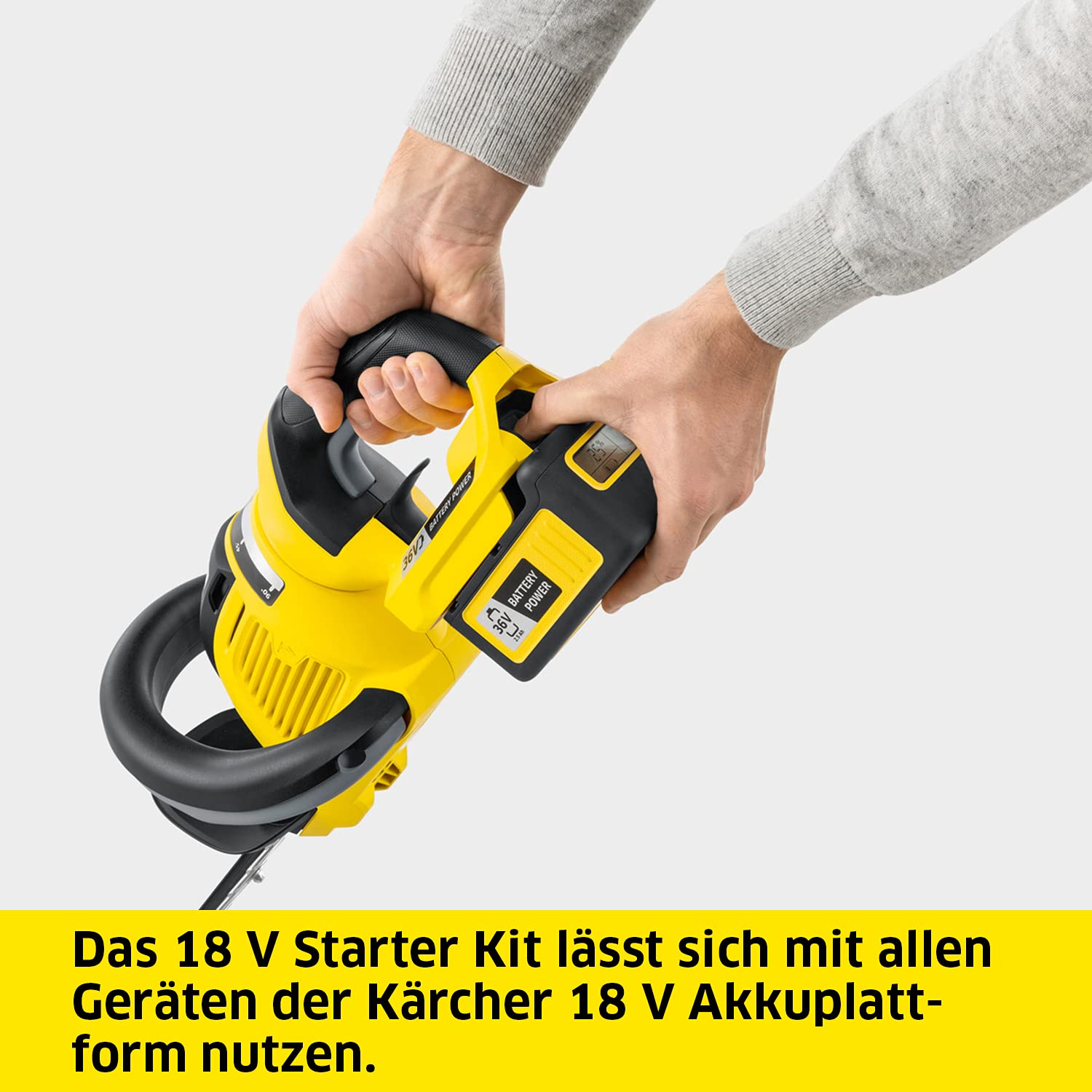 Kärcher 36V Starter Kit Battery Power 36 2,5 Ah Battery Power-Wechselakku 36V Schnellladegerät 25 36V