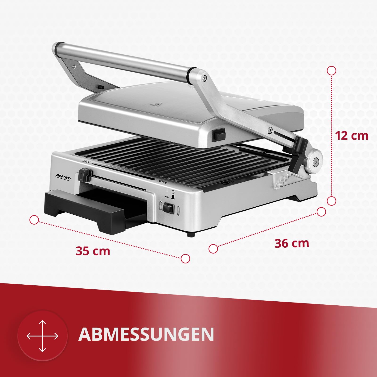 MPM MGR-10M Kontaktgrill