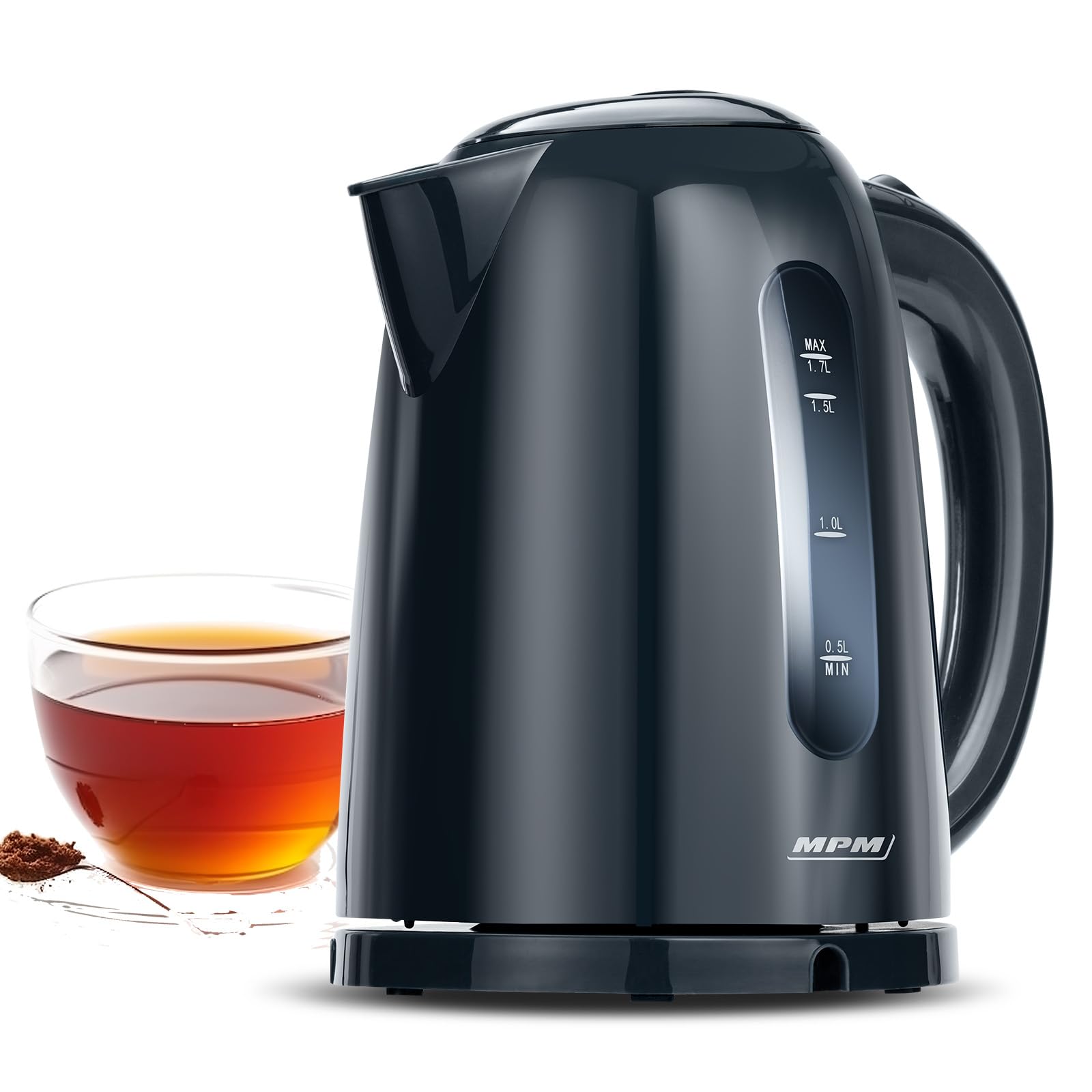 MPM MCZ-85/G1 Wasserkocher 1 7 l 2200 W Schwarz