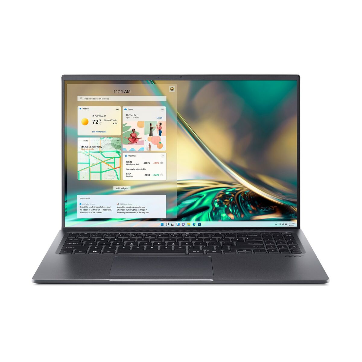 Laptop Acer SFX16-52G-73U61 16" Intel Core I7-1260P 16 GB RAM 1 TB SSD INTEL ARC A370M Neu A+