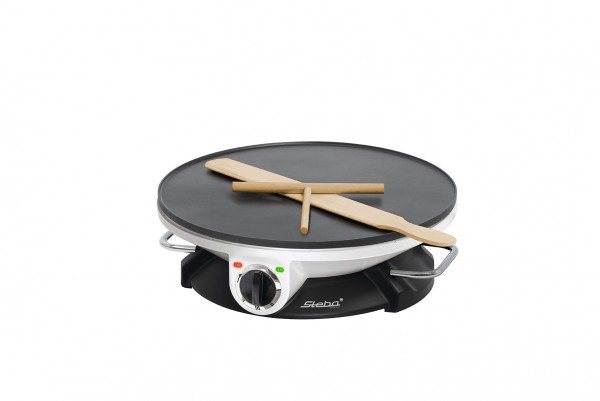 Dispositif pour cuisines pancake Steba CR 32 (1200W couleur noire et argent)