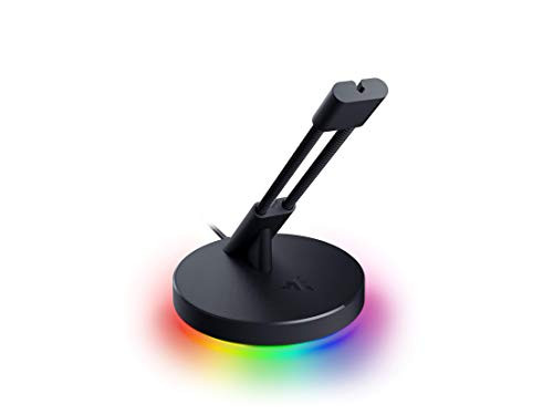 Razer Mouse Bungee V3 Chroma - mouse cable holder with RGB lighting arm with cable clip Cable Management black heavy non-slip base