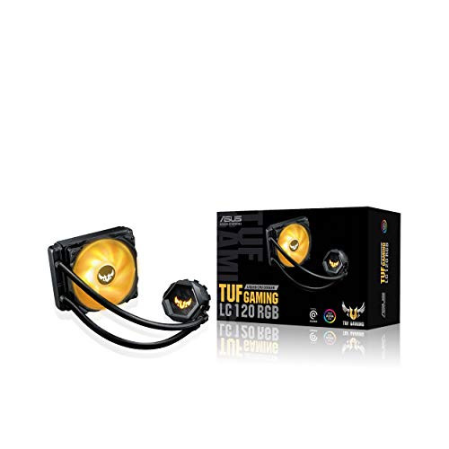 ASUS TUF Gaming LC 120 RGB All-in-One CPU-Wasserkühlung adressierbarer 120mm RGB-Radiatorlüfter Au