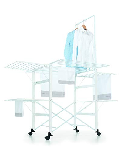Foppapedretti Supergulliver drying rack 174 x 122 x 189 cm. Aluminum 189x122x174 cm Bianco