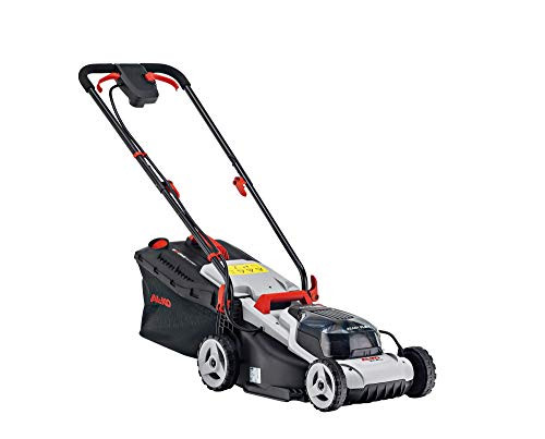 AL-KO cordless lawn mower 34.8 EasyFlex Li-Ion battery 40 V 34 cm cutting width incl. 2 batteries and charger 2.5 Ah