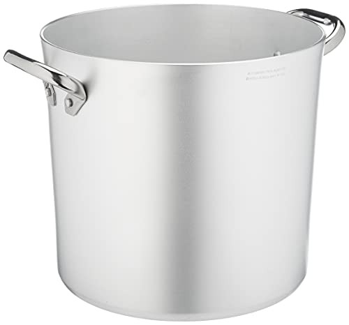 Pentols Agnelli ALMA10328 high pot with two handles 16 l stainless steel professional aluminum 3 millimeters