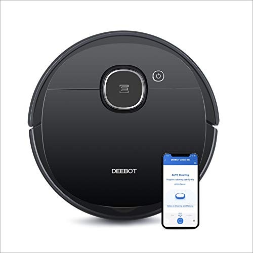 Ecovacs Deebot OZMO 920 suction and wiping robot - 2-in-1 vacuum cleaner robot with impulse and intelligent navigation - Google Home Alexa & App-Control