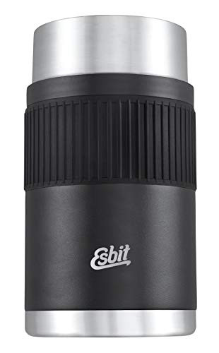Esbit Sculptor insulated containers for food BPA-free Black & Stainless Steel