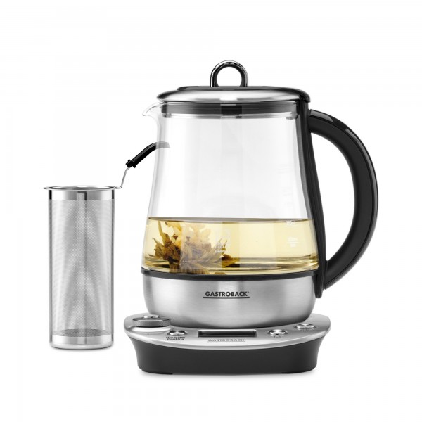 Gastroback 42438 tea maker 1,5l 1400 watt stainless steel glass