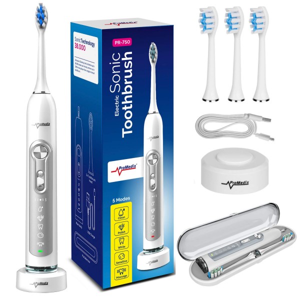 Cepillo de dientes eléctrico sónico PR-750 W