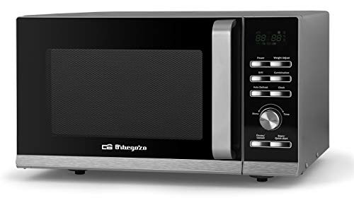 Orbegozo MIG 2043 microwave oven with grill timer 6 power levels cooking menus 36
