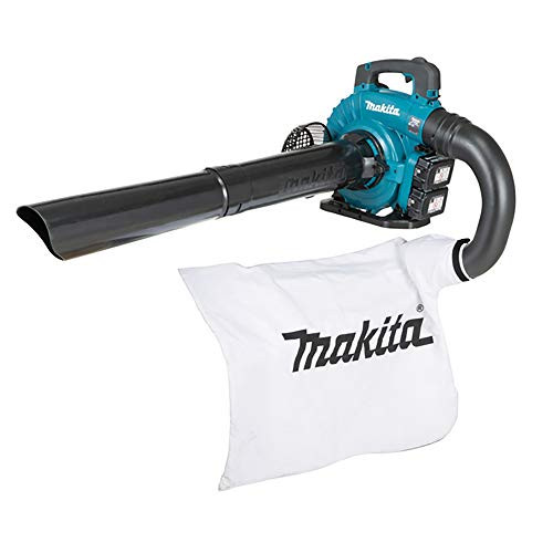 Makita DUB363PT2V battery leaf blowers 5.0 Ah 2 + double battery charger suction 2x18 V