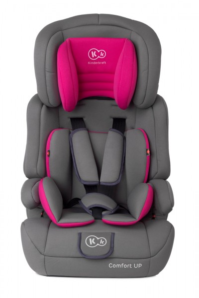 Asiento de niño fuerza de coche para niños auto de la correa 9 - 36 kg de color rosa