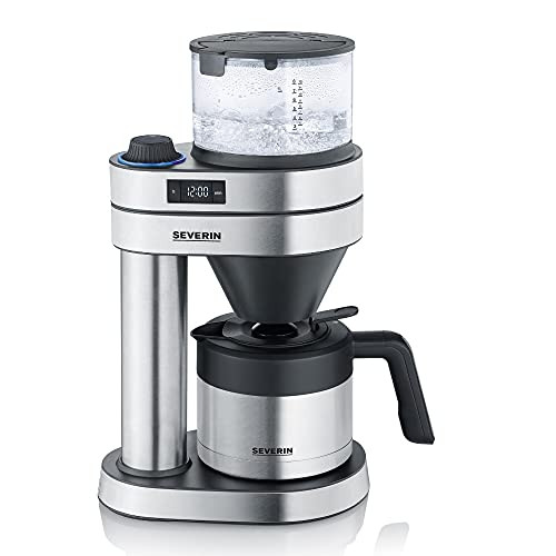 Severin KA 5761 coffee machine with thermos "Caprice" silver