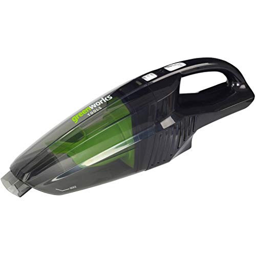 Green Works cordless vacuum G24HV Li-Ion 24 V 2 speed stages 2-Filter system for wet and dry applications without battery and charger