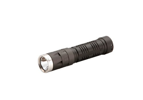 UNITEC linterna LED PRO 200F 2.5 de aluminio negro W