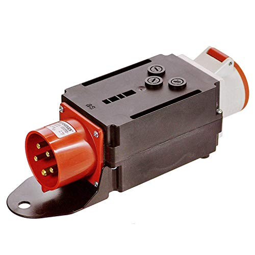 as - Schwabe MIXO adapter power distribution BREGCEE plug on CEE socket with protection Rugged construction power distributor Made in EU IP44 I 60532