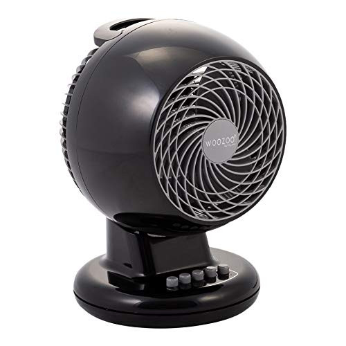 Iris Ohyama Black - 13 m 22 x 20 x 30 cm Powerful and silent fan with oscillation - Woozoo - PCF-M15