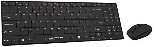 Esperanza EK122K Tastatur RF Wireless QWERTY Schwarz