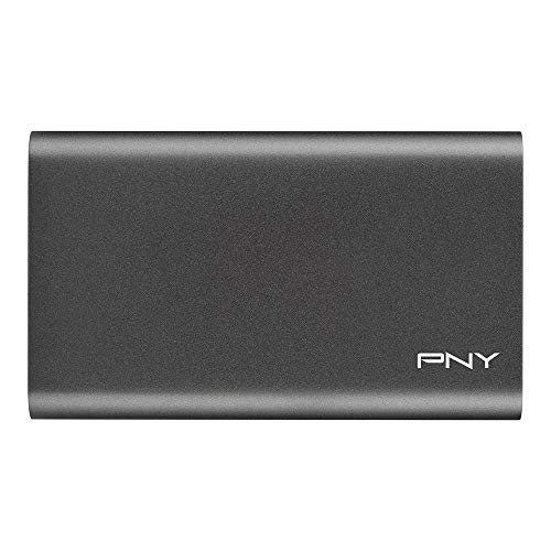 PNY CS1050 Elite 960GB SSD portátil USB 3.1 s Velocidad de lectura de hasta 420MB