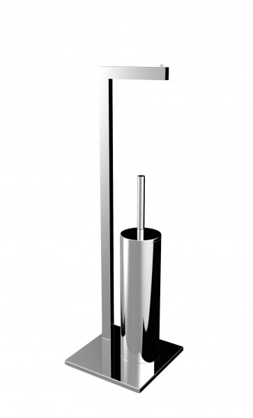 Emco Loft Papierhalter Bürstengarnitur mit Deckel Standmodell 058000101