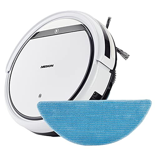 MEDION robotic vacuum with impulse and systematic Navigation Model 2020 90 Min. Term of up to 100 square meters Gyro