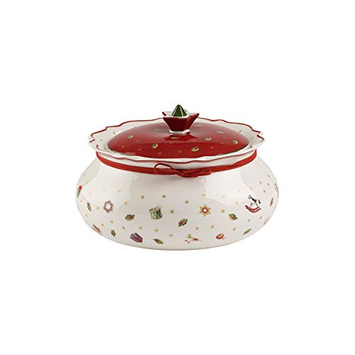 Villeroy and Boch Toy's Delight Medium Vorratsdose White Red Premium porcelain
