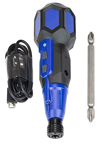 HYUNDAI HY-HYBSD36 Akkuschrauber 3.6 V Blau wiederaufladbar per USB