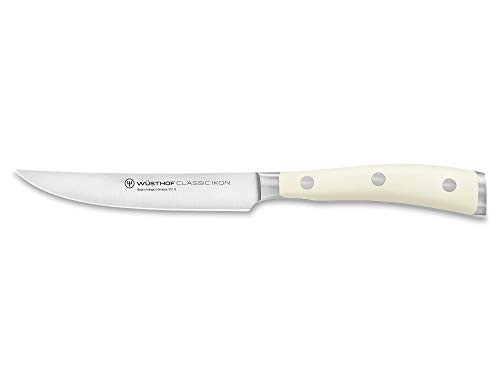 Wüsthof Steakmesser 12 cm Klinge geschmiedet Classic Ikon Crème 1040431712