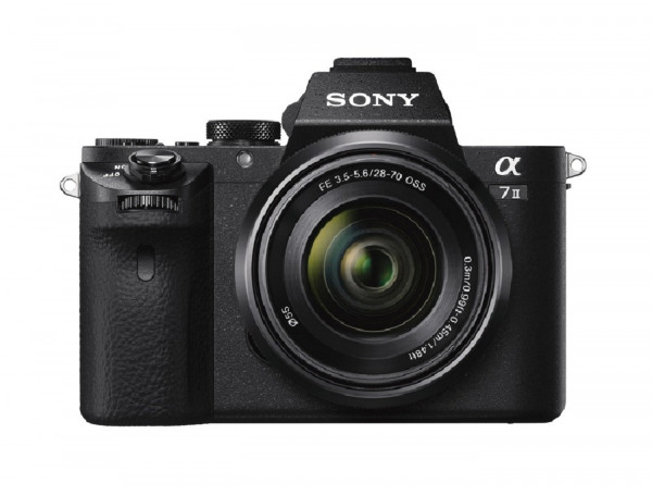 Sony alpha 7 - Digital Camera - 24.3 MP CMOS 28 mm-70 mm - Display: 7,62 cm 3 "TFT - Zwart