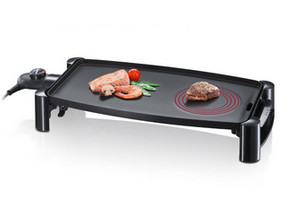 Severin table grill KG 2388 zwart - 2200 W - 1160 cm2