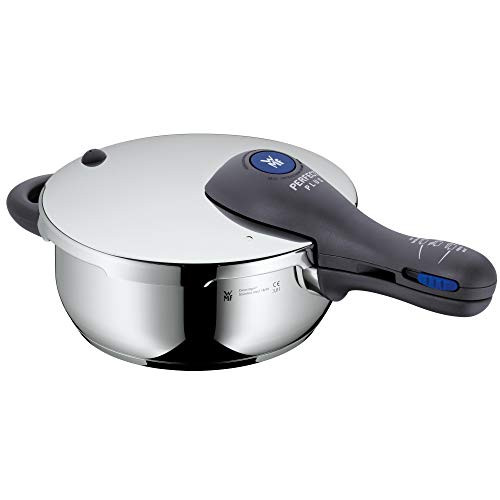 WMF Perfect Plus pressure cooker induction 3l Cromargan stainless steel 2 cooking levels pressure cooker with insert