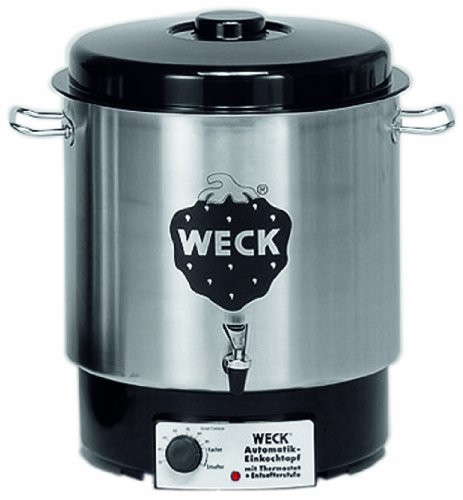 Weck WAT 24A Preservare 1.800 watt con rubinetto in acciaio inox 230 watt senza PM