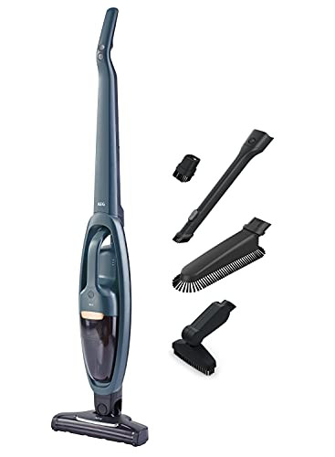 AEG QX6-1-46DB 2in1 cordless vacuum cleaner Slim design highly effective on carpets up to 45 minutes running time multi-floor nozzle