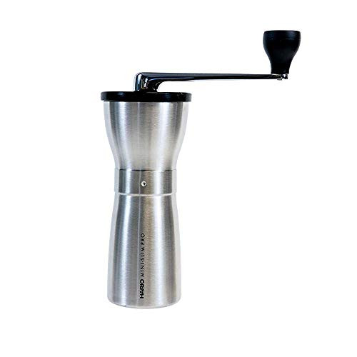 Hario MMSP-1-HSV Ceramic Kaffeemühle Stahlfarben
